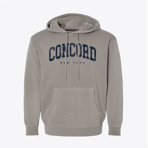Concord New York Urban Vibe Pigment-Dyed Hoodie