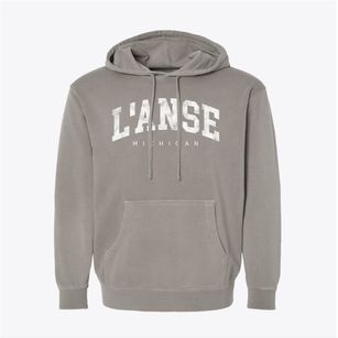 L'anse Michigan Urban Vibe Pigment-Dyed Hoodie