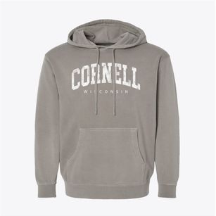 Cornell Wisconsin Urban Vibe Pigment-Dyed Hoodie