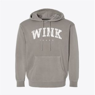 Wink Texas Urban Vibe Pigment-Dyed Hoodie