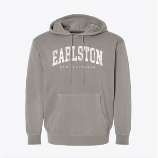 Earlston Pennsylvania Urban Vibe Pigment-Dyed Hoodie