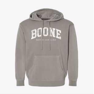 Boone North Carolina Urban Vibe Pigment-Dyed Hoodie