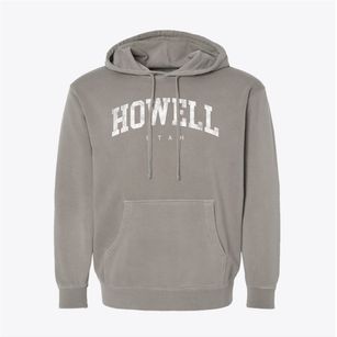 Howell Utah Urban Vibe Pigment-Dyed Hoodie