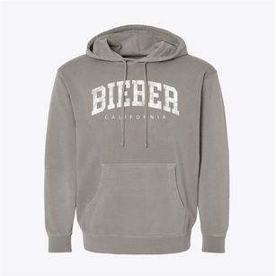 Bieber California Urban Vibe Pigment-Dyed Hoodie