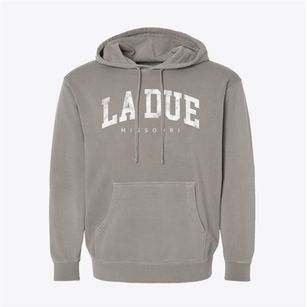 La Due Missouri Urban Vibe Pigment-Dyed Hoodie
