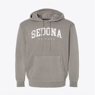 Sedona Arizona Urban Vibe Pigment-Dyed Hoodie