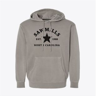 Sawmills North Carolina Star Pigment-Dyed Hoodie