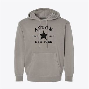Afton New York Star Pigment-Dyed Hoodie