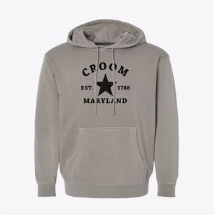 Croom Maryland Star Pigment-Dyed Hoodie