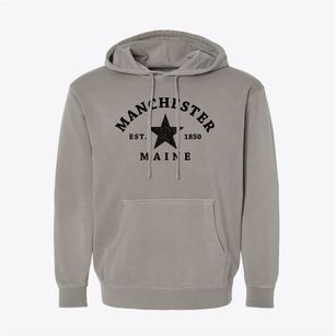 Manchester Maine Star Pigment-Dyed Hoodie