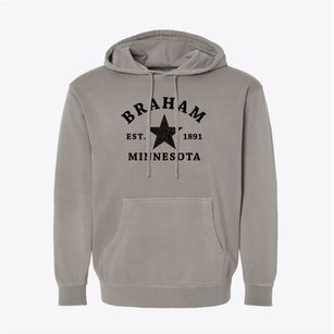 Braham Minnesota Star Pigment-Dyed Hoodie