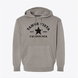 Tahoe Vista California Star Pigment-Dyed Hoodie