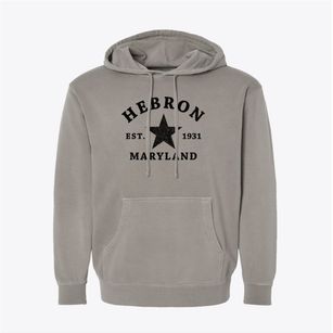 Hebron Maryland Star Pigment-Dyed Hoodie