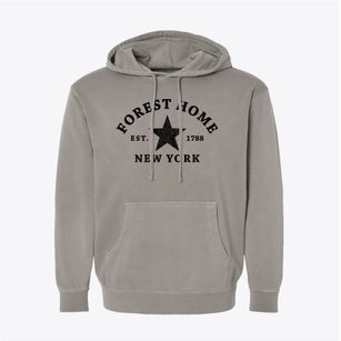 Forest Home New York Star Pigment-Dyed Hoodie