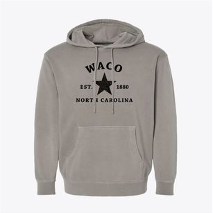 Waco North Carolina Star Pigment-Dyed Hoodie