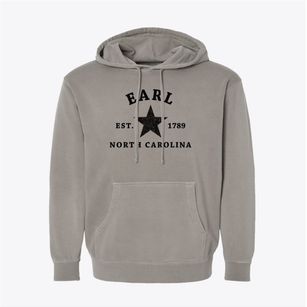 Earl North Carolina Star Pigment-Dyed Hoodie