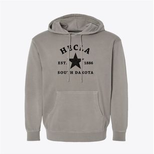 Hecla South Dakota Star Pigment-Dyed Hoodie