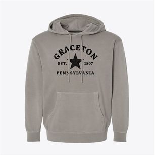 Graceton Pennsylvania Star Pigment-Dyed Hoodie