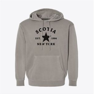 Scotia New York Star Pigment-Dyed Hoodie