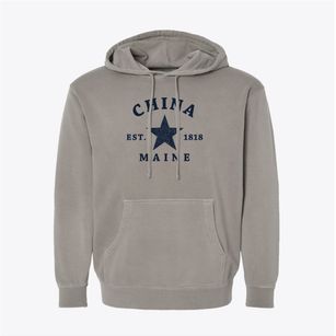 China Maine Star Pigment-Dyed Hoodie