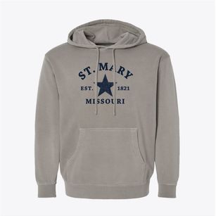 St. Mary Missouri Star Pigment-Dyed Hoodie