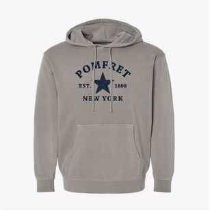 Pomfret New York Star Pigment-Dyed Hoodie