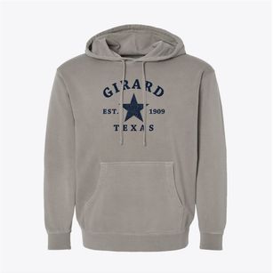 Girard Texas Star Pigment-Dyed Hoodie