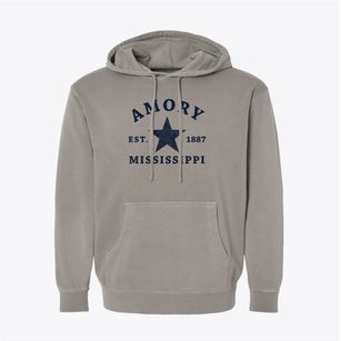 Amory Mississippi Star Pigment-Dyed Hoodie