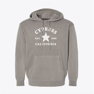 Cypress California Star Pigment-Dyed Hoodie