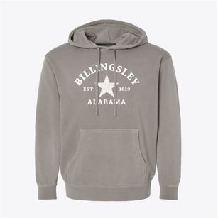 Billingsley Alabama Star Pigment-Dyed Hoodie