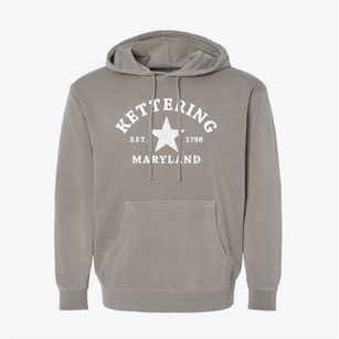 Kettering Maryland Star Pigment-Dyed Hoodie