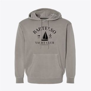 Bartelso Illinois Yacht Club Pigment-Dyed Hoodie