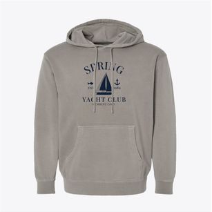 Spring Texas Yacht Club Pigment-Dyed Hoodie