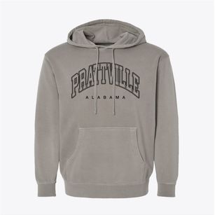 Prattville Alabama Inline Pigment-Dyed Hoodie