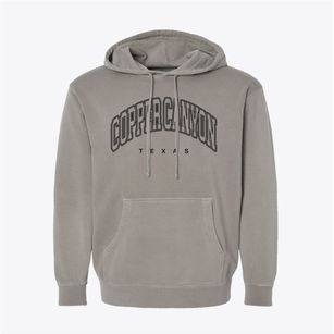 Copper Canyon Texas Inline Pigment-Dyed Hoodie