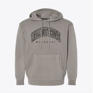 Walnut Grove Missouri Inline Pigment-Dyed Hoodie