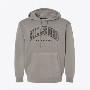 Hillsboro Alabama Inline Pigment-Dyed Hoodie