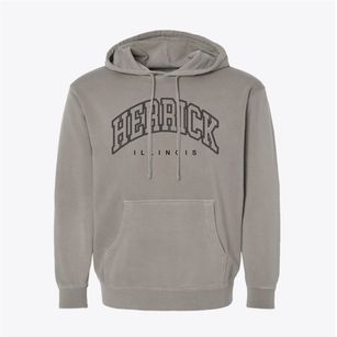 Herrick Illinois Inline Pigment-Dyed Hoodie
