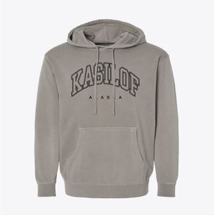 Kasilof Alaska Inline Pigment-Dyed Hoodie