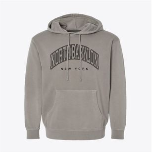 North Babylon New York Inline Pigment-Dyed Hoodie