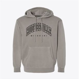 Hughesville Missouri Inline Pigment-Dyed Hoodie