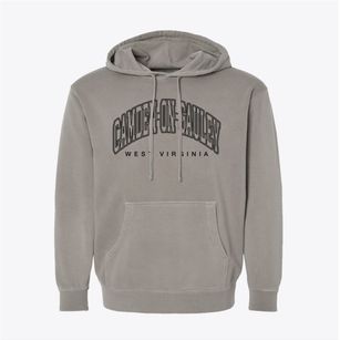 Camden-on-gauley West Virginia Inline Pigment-Dyed Hoodie