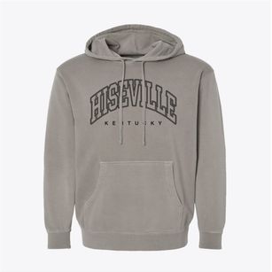 Hiseville Kentucky Inline Pigment-Dyed Hoodie