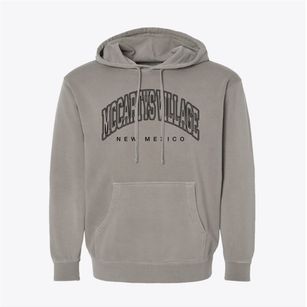 Mccartys Village New Mexico Inline Pigment-Dyed Hoodie