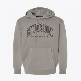 Hudson Wisconsin Inline Pigment-Dyed Hoodie