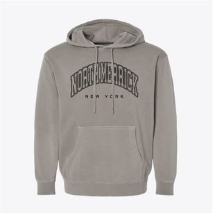 North Merrick New York Inline Pigment-Dyed Hoodie