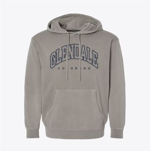 Glendale Colorado Inline Pigment-Dyed Hoodie