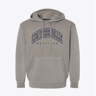 Centreville Maryland Inline Pigment-Dyed Hoodie