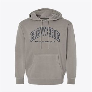 Revere Massachusetts Inline Pigment-Dyed Hoodie