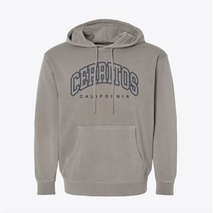 Cerritos California Inline Pigment-Dyed Hoodie